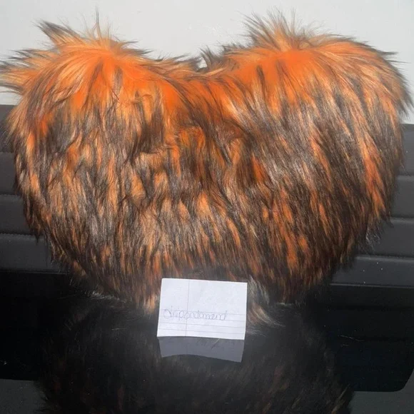 Orange Nayr Heart Bag - Picture 1 of 5